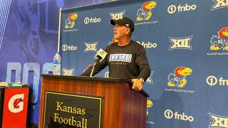 Lance Leipold reflects on last week’s loss and previews UNLV [upl. by Aztinad]