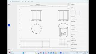 Part 8  Technical Drawings  Round Top Stool [upl. by Dweck]