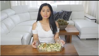 Asian Cooking amp Tasting Traditional Belgian Food  Endives Au Gratin [upl. by Ebag101]