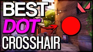 How to Make a DOT Crosshair in VALORANT  Best Dot Crosshair Settings 2024 [upl. by Otrebron776]