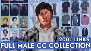 70 MALE CC FINDS  The Sims 4 [upl. by Malaspina941]