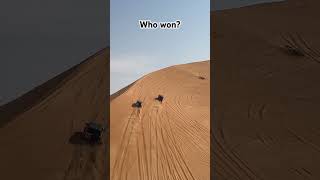 Round 2 Two Nissan Y61 racing this huge dune Who won [upl. by Assened244]