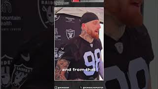 Las Vegas Raiders DE Superstar Maxx Crosby DT Adam Butler lasvegasraiders maxxcrosby adambutler [upl. by Niven]