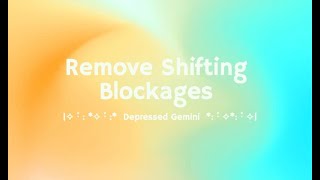 Remove Shifting Blockages Subliminal  w Theta Waves [upl. by Namilus]