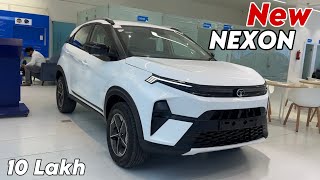 TATA NEXON 2024 Updated New Model White Colour  Nexon 2024 Creative Plus Review [upl. by Fianna]