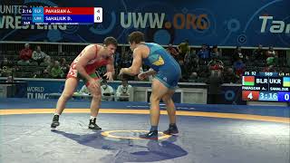 18 FS  92 kg A PAHASIAN BLR v D SAHALIUK UKR [upl. by Adnorhs]