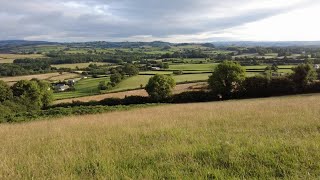 July Walking Tour Gaia House to Denbury Hillfort Devon UK [upl. by Bauer]