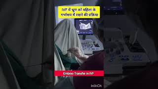 IVF Embryo Transfer by Dr Rakshita Malik doctor ivfdoctor ivfspecialist mbbs gynaecologist ivf [upl. by Torey]