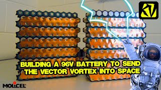 We build a 96v Battery to send the Vector Vortex into Space🚀🌙 Molicel P42A 21700 ⚡🔋 Custom Battery [upl. by Alex580]