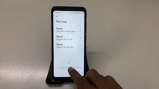 How to Change Text Size on POCO M3  Easy Guide  POCO M3 me Text size kaise change kare [upl. by Proudlove]