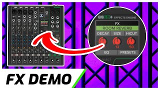 Mackie ProFX10v3  12 x FX Demo amp Overview [upl. by Ahsii]