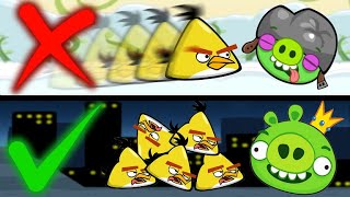 Can you beat Angry Birds WITHOUT Bird Powers [upl. by Grochow691]