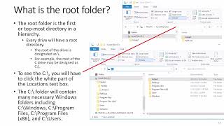 CompTIA A 0502a Operating Systems Windows Tools Part 1 Windows Files Folders and Folder Structure [upl. by Jablon449]