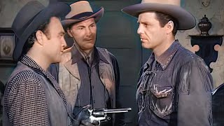 Western Movie  Hostile Country 1950  James Ellison Russell Hayden  COLORIZED amp Subtitled [upl. by Hbahsur462]