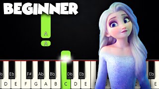 Show Yourself  Frozen 2  BEGINNER PIANO TUTORIAL  SHEET MUSIC by Betacustic [upl. by Adroj]