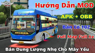 Hướng Dẫn Cài APK  OBB Bản Tết 2025 Dung Lượng Khá Nhẹ Full Map Full Xe Bus Simulator Indonesia [upl. by Analahs435]