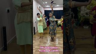 slbvnrithyalaya kuchipudibasics kuchipudi teachingpart classicaldance [upl. by Oivatco]