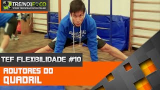 Como Alongar os Adutores do Quadril  TEF Flexibilidade 10 [upl. by Jewett146]