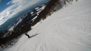 Pista nera Porrara a Campo di Giove Abruzzo [upl. by Tedi]