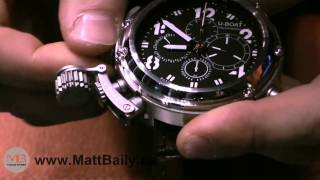 Video Watch Presentation of UBoat U51 from Baselworld 2010 [upl. by Aicertal]