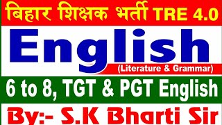 English Literature weekly test5 LEC45BPSCTRE 4tgtpgtenglishBharti Sir [upl. by Falk804]