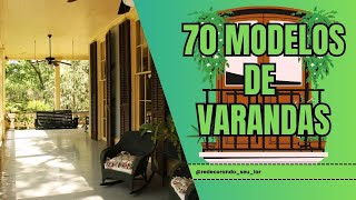 70 MODELOS DE VARANDAS MODERNAS INCRIVEIS IDEIAS LINDAS PARA INSPIRAR O SEU PROJETO [upl. by Navinod]