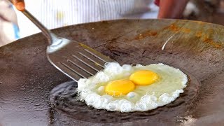 Delicious Egg Garlic Half Fry  Quick Egg Recipes  How To Make  Egg Street Food India [upl. by Attey]