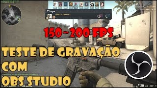 TESTANDO OBS STUDIO COM AMD FX 6300 E R9 280X [upl. by Aibat]