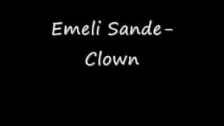 Emelie Sande Clown Lyrics paroles [upl. by Aicnarf930]