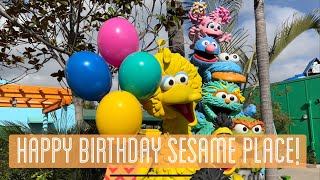 Sesame Place San Diego  Full Tour  First Birthday Celebration [upl. by Mikahs]