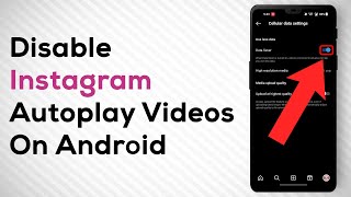 How to Disable Instagram Autoplay Videos [upl. by Ecneitap]