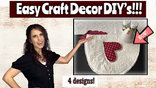 Come See These Easy Farmhouse Style Placemats  DIY Placemats For Your Dining Table Decor 2024 [upl. by Gifford]