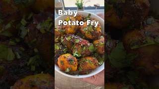 Baby Potato Fry Tiffin Sabji  Aloo fry sabji shorts  Nirav Shorts recipe [upl. by Gnot]