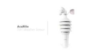 AcuRite 3in1 Weather Sensor [upl. by Sydney]