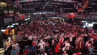 England fans at BOXPARK Wembley react to all the goals during the Euro 2024 final [upl. by Nylrak625]