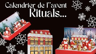 UNBOXING Calendrier de l’avent 2023 Rituals… 3 versions Virtuel [upl. by Raseac685]