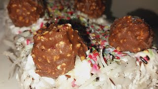 eid dessert cakes raffaello chocolate cake [upl. by Diskin232]