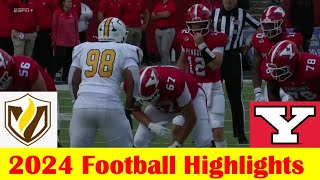 Valparaiso vs Youngstown State Football Game Highlights 9 7 2024 [upl. by Reimer]