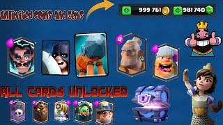 Clash Royale Latest MOD Infinity Gems and Coins All Cards Unlocked [upl. by Girardi]