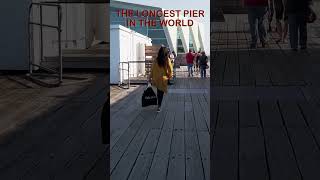 The Longest Pier in The World  Southend on Sea  UK  shorts  viral  Like Share amp subscribe [upl. by Brown]