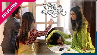 YRKKH  On Location  Charu Ne Kiya Khud Ko Kamre Mein Band  Abhira Hui Pareshaan [upl. by Loar]