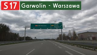 S17 Garwolin  Warszawa [upl. by Dloraj731]