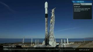 Lancement FALCON 9 Spaceflight SSOA [upl. by Nihi]