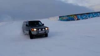 pajero 2 montero 2 snow drift [upl. by Farrington]