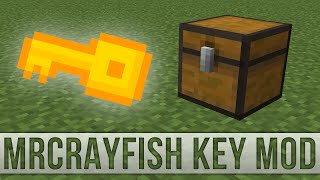 MrCrayfishs Key Mod Showcase  Lock Blocks [upl. by Janeczka]