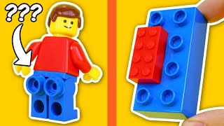 1 minute LEGO HACKS [upl. by Ydospahr]