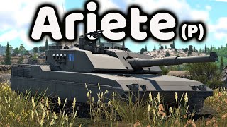 Ariete P Gameplay  Italian Main Battle Tank  War Thunder [upl. by Darnoc464]