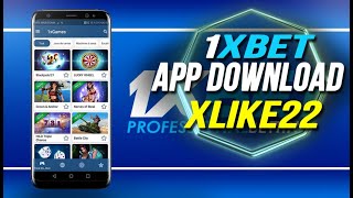 1XBET APP  tutorial download on iphone and android mobile [upl. by Asila64]