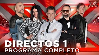 PROGRAMA COMPLETO ¡ARRANCAN LOS DIRECTOS  Directos 1  Factor X 2018 [upl. by Ikciv]