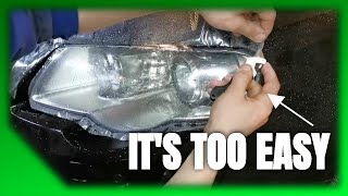 How To Apply PPF On Your Headlights Guide For Beginners [upl. by Attenyw]